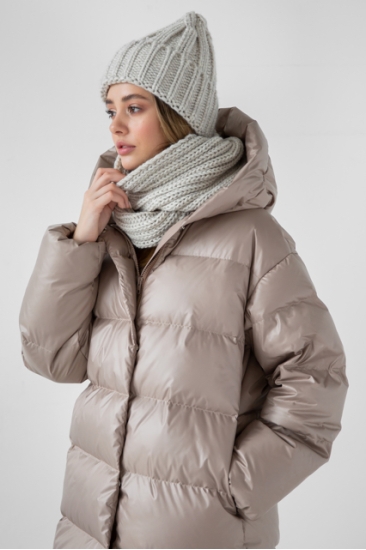 Пуховик Markl Aril бежевый | Уцененный товар 9