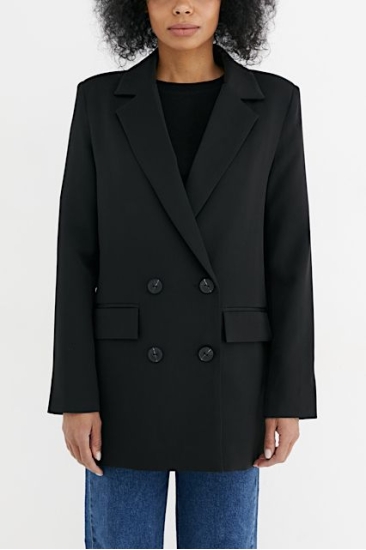 Пиджак классический черный
