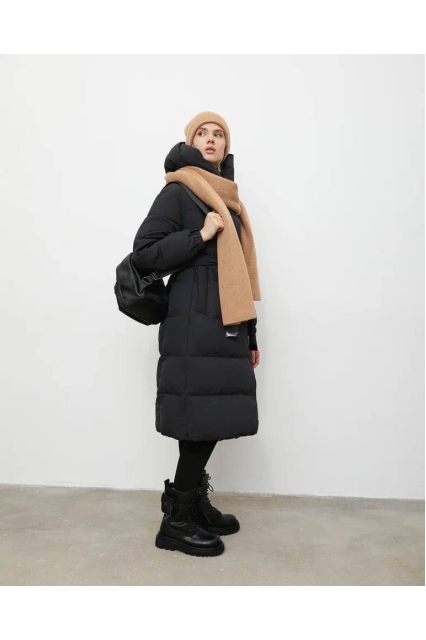 ПУХОВИК OLIVIA ЧЕРНЫЙ