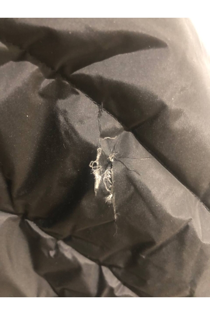 318| S | Пуховик Mork Boho 091 черный | Уцененный товар 