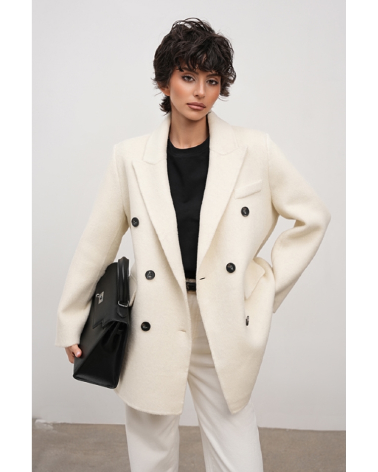 Пальто - пиджак Markl B3 молочный